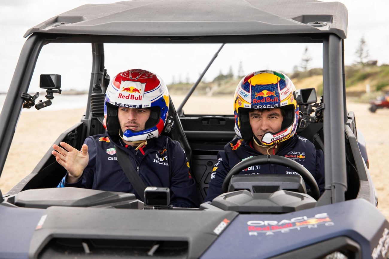 Max Verstappen and Sergio Pérez 2