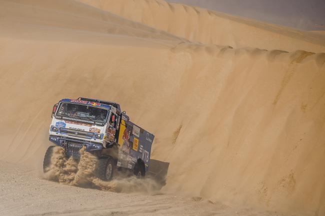 Dmitry Sotnikov (RUS), of KAMAZ – Master races during stage 10 of Rally Dakar 2020 from Harad to Shubaytah, Saudi Arabia on January 15, 2020.