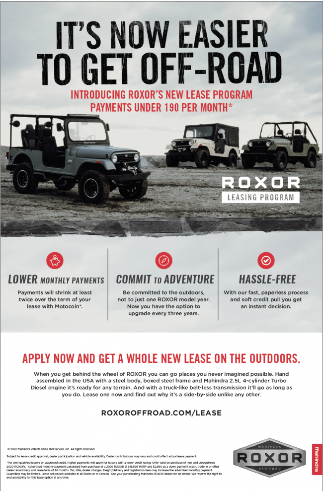 ROXOR Lease Program Details