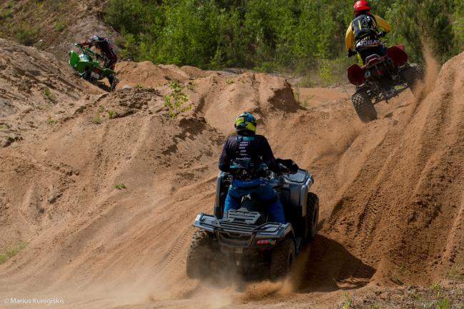 cfmoto factory racing team UTV side by side race in lithuania 21