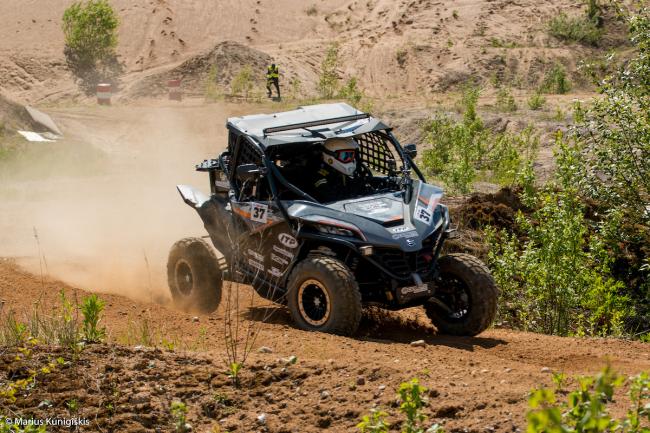 cfmoto factory racing team UTV side by side race in lithuania 7