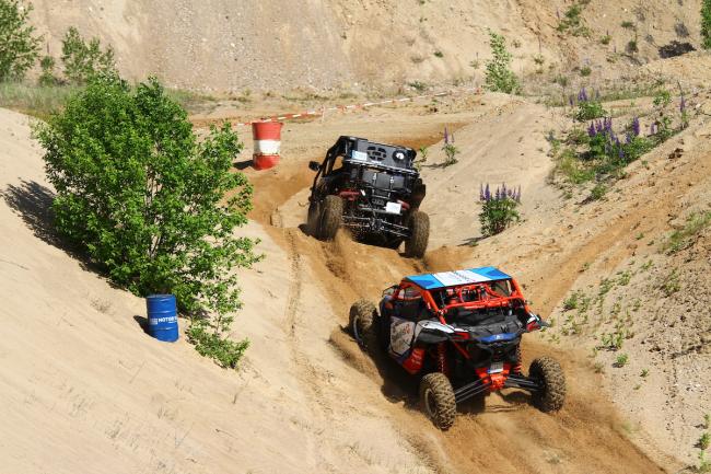 cfmoto factory racing team UTV side by side race in lithuania 72