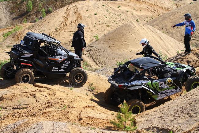 cfmoto factory racing team UTV side by side race in lithuania 74