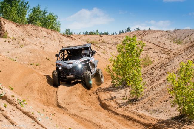 cfmoto factory racing team UTV side by side race in lithuania 8