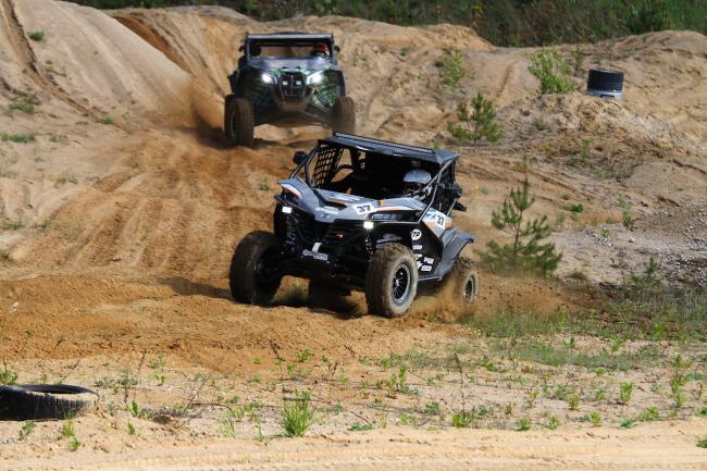 cfmoto factory racing team UTV side by side race in lithuania 82