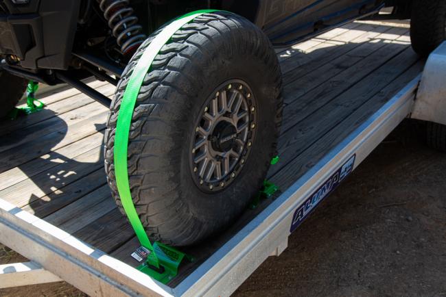 The best wheel tie down system for your UTV is HERE